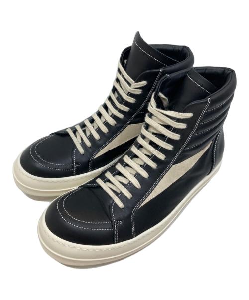 RICK OWENS（リックオウエンス）RICK OWENS (リックオウエンス) HIGH VINTAGE SNEAKS/ハイヴィンテージスニークス ブラック サイズ:SIZE 42の古着・服飾アイテム