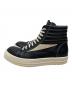 RICK OWENS (リックオウエンス) HIGH VINTAGE SNEAKS/ハイヴィンテージスニークス ブラック サイズ:SIZE 42：90000円