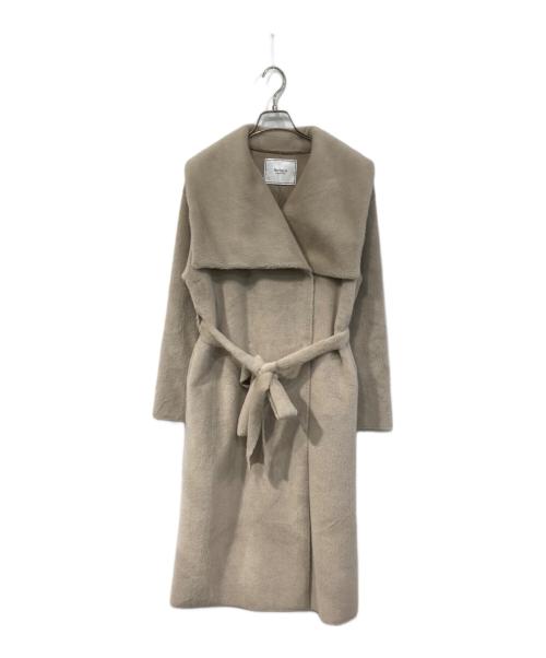HER LIP TO（ハーリップトゥ）HER LIP TO (ハーリップトゥ) Grace Wrap Coat/グレース ラップ コート ベージュ サイズ:SIZE Sの古着・服飾アイテム
