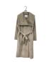 HER LIP TO（ハーリップトゥ）の古着「Grace Wrap Coat/グレース ラップ コート」｜ベージュ