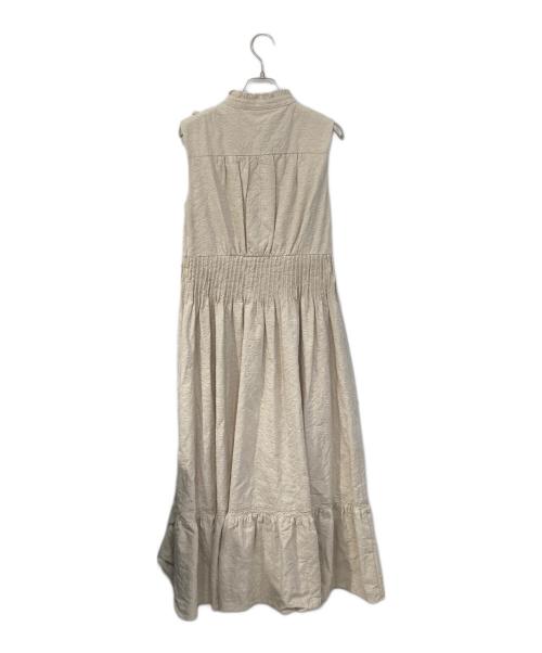 HER LIP TO（ハーリップトゥ）HER LIP TO (ハーリップトゥ) Paisley Cotton Lace Long Dress ベージュ サイズ:SIZE Mの古着・服飾アイテム