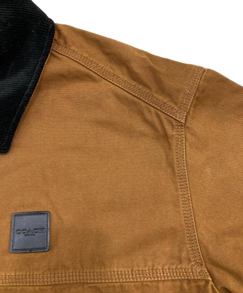 COACH（コーチ）COACH (コーチ) ワークジャケット ブラウン サイズ:SIZE Lの古着・服飾アイテム