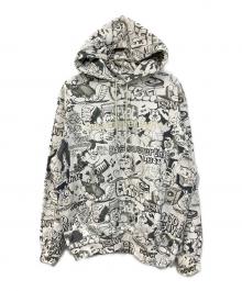 thisisneverthat（ディスイズネバーザット）の古着「T-Logo Hoodie/ティー ロゴ フーディー」｜グレー
