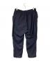 SEESEE (シーシー) WIDE TAPERED EASY PANTS N ネイビー サイズ:XL：15000円