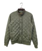 Barbourバブアー）の古着「キルティングジャケット」｜グリーン