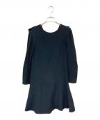 MIU MIUミュウミュウ）の古着「オフショルダーワンピース」｜ブラック