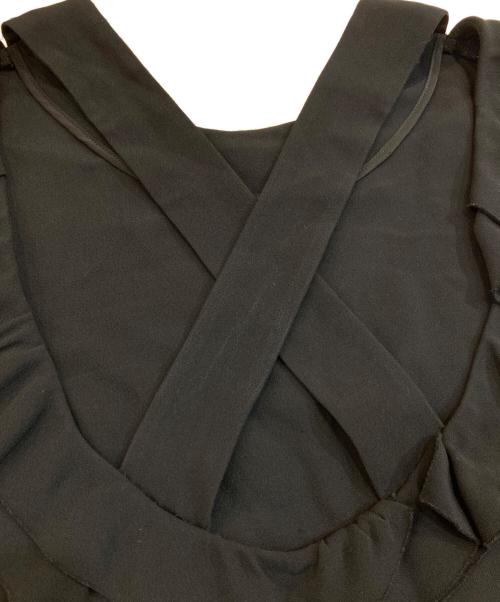 MIU MIU（ミュウミュウ）MIU MIU (ミュウミュウ) オフショルダーワンピース ブラック サイズ:SIZE 38の古着・服飾アイテム