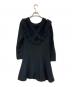 MIU MIU (ミュウミュウ) オフショルダーワンピース ブラック サイズ:SIZE 38：10000円