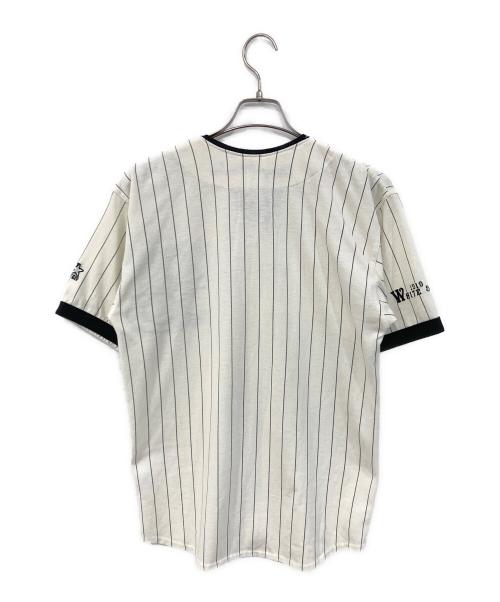 STARTER（スターター）STARTER (スターター) ベースボールシャツ ホワイト サイズ:SIZE Mの古着・服飾アイテム
