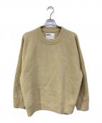 MHLマーガレットハウエル）の古着「FINE SHETLAND/ファイン・シェットランド ニット」｜ベージュ