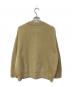 MHL (マーガレットハウエル) FINE SHETLAND/ファイン・シェットランド ニット ベージュ サイズ:SIZE L：7000円