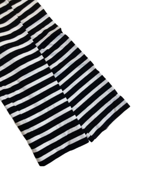 maison kitsune（メゾンキツネ）maison kitsune (メゾンキツネ) ボーダーカットソー ホワイト×ブラック サイズ:Mの古着・服飾アイテム