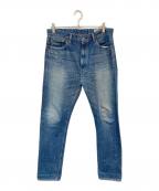orSlowオアスロウ）の古着「107Ｗデニムパンツ」｜インディゴ
