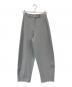 STUDIO DOE（スタジオドゥ）の古着「ワイドパンツ」｜グレー
