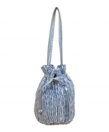 HAI（ハイ）の古着「Puff Gina Bag/パフジーナバッグ」｜スカイブルー