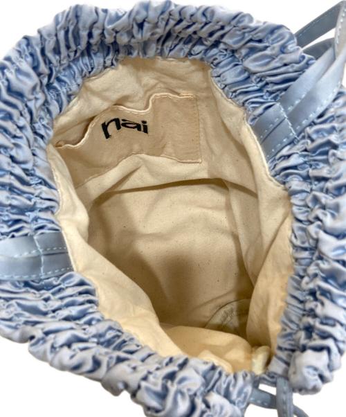 HAI（ハイ）hai (ハイ) Puff Gina Bag/パフジーナバッグ スカイブルーの古着・服飾アイテム