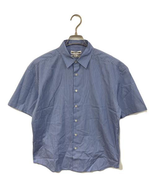 SOFTHYPHEN（ソフトハイフン）SOFTHYPHEN (ソフトハイフン) 半袖シャツ スカイブルー サイズ:00 未使用品の古着・服飾アイテム