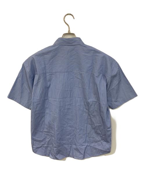 SOFTHYPHEN（ソフトハイフン）SOFTHYPHEN (ソフトハイフン) 半袖シャツ スカイブルー サイズ:00 未使用品の古着・服飾アイテム