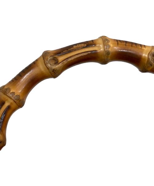 GUCCI（グッチ）GUCCI (グッチ) バンブー スモール バッグ レッドの古着・服飾アイテム