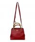 GUCCI (グッチ) バンブー スモール バッグ レッド：35000円