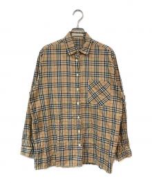 Burberry's（バーバリー）の古着「ノヴァチェックシャツ」｜ホワイト