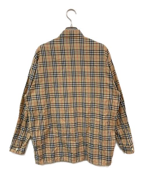 Burberry's（バーバリー）Burberry's (バーバリー) ノヴァチェックシャツ ホワイト サイズ:SIZE Mの古着・服飾アイテム