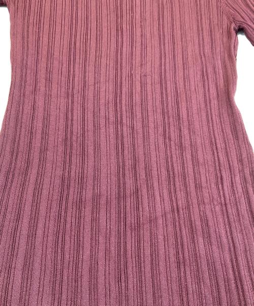 anuans（アニュアンス）anuans (アニュアンス) スキッパータイトワンピース レッド サイズ:SIZE Freeの古着・服飾アイテム