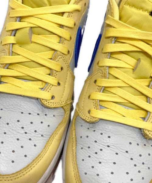 NIKE（ナイキ）NIKE Travis Scott (トラヴィススコット) Travis Scott Nike WMNS Air Jordan 1 Low/トラヴィススコットナイキWMNSエアジョーダン1ロウ イエロー サイズ:SIZE 28cmの古着・服飾アイテム
