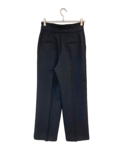 allureville（アルアバイル）allureville (アルアバイル) サイドボタンワイドパンツ ブラック サイズ:SIZE 2の古着・服飾アイテム