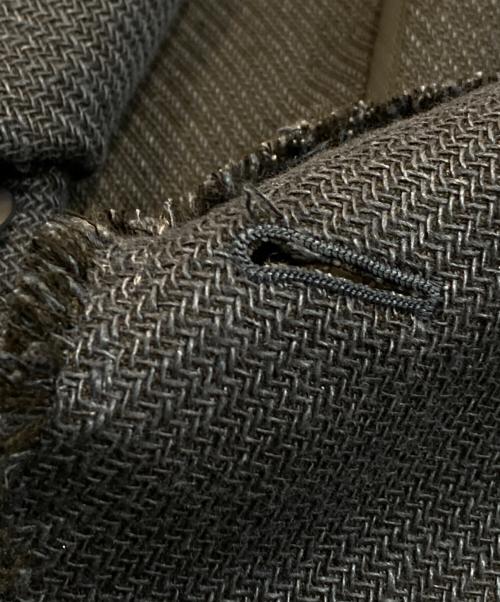 allureville（アルアバイル）allureville (アルアバイル) MANTECOリネンブレンドジャケット ネイビー サイズ:SIZE 2の古着・服飾アイテム