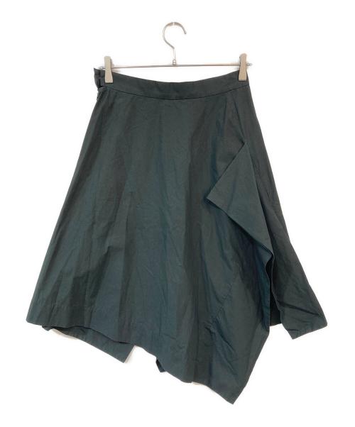 Vivienne Westwood RED LABEL（ヴィヴィアンウエストウッドレッドレーベル）Vivienne Westwood RED LABEL (ヴィヴィアンウエストウッドレッドレーベル) アシンメトリースカート ブラック サイズ:SIZE 03の古着・服飾アイテム