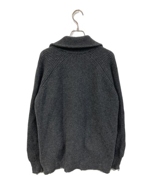 ATOMOFACTORY（アトモファクトリー）ATOMOFACTORY (アトモファクトリー) ドライバーズニット グレー サイズ:Lの古着・服飾アイテム