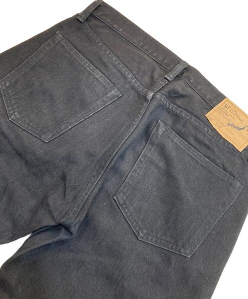 orSlow（オアスロウ）orSlow (オアスロウ) 107W ブラックデニムパンツ ブラック サイズ:SIZE Mの古着・服飾アイテム