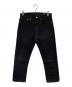 orSlow（オアスロウ）の古着「107W ブラックデニムパンツ」｜ブラック