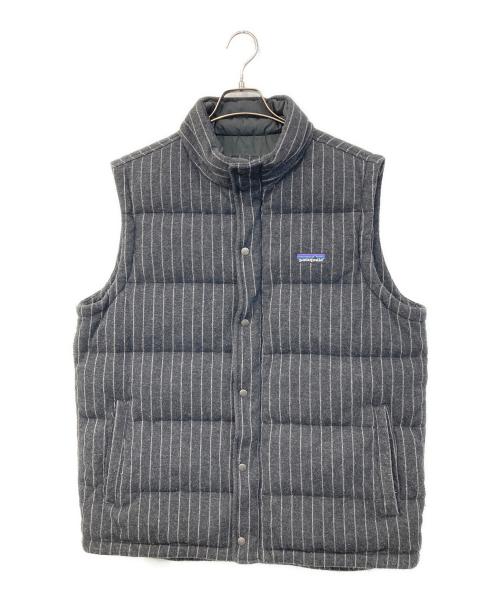 Patagonia（パタゴニア）Patagonia (パタゴニア) ダウンベスト グレー サイズ:SIZE L 未使用品の古着・服飾アイテム