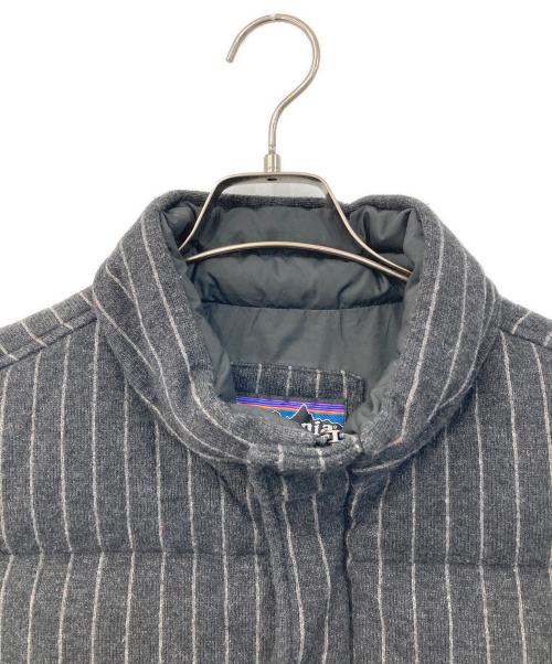 Patagonia（パタゴニア）Patagonia (パタゴニア) ダウンベスト グレー サイズ:SIZE L 未使用品の古着・服飾アイテム