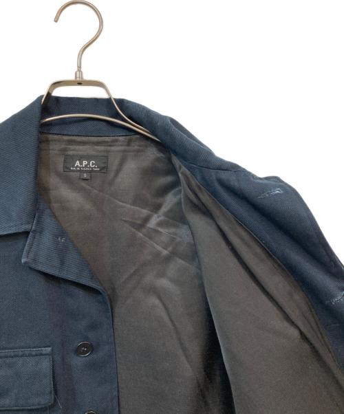 A.P.C.（アーペーセー）A.P.C. (アーペーセー) ツイルジャケット ネイビー サイズ:SIZE Sの古着・服飾アイテム