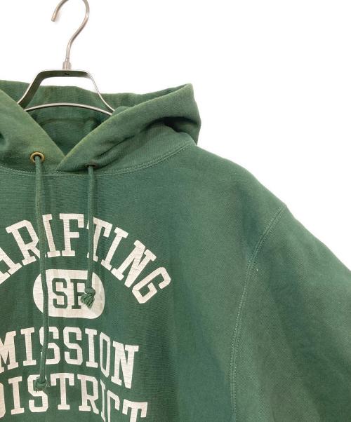 orSlow（オアスロウ）orSlow (オアスロウ) 4段プリントパーカー グリーン サイズ:SIZE SIZE 3の古着・服飾アイテム