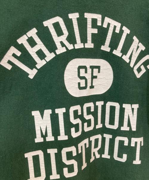 orSlow（オアスロウ）orSlow (オアスロウ) 4段プリントパーカー グリーン サイズ:SIZE SIZE 3の古着・服飾アイテム