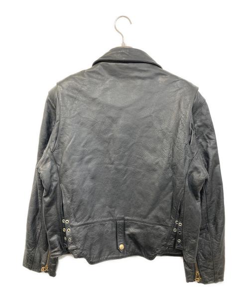 PALMUS（パルマズ）PALMUS (パルマズ) ダブルライダースジャケット ブラック サイズ:SIZE Freeの古着・服飾アイテム