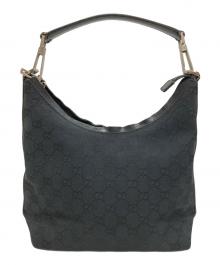 GUCCI（グッチ）の古着「GGキャンバス ワンショルダーバッグ」｜ブラック