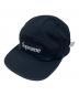 SUPREME（シュプリーム）の古着「Camp Cap」｜ブラック