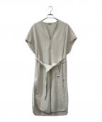 rapinknotラッピンノット）の古着「ウールワンピース」｜アイボリー