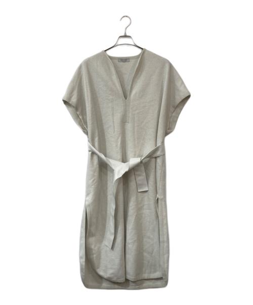 rapinknot（ラッピンノット）rapinknot (ラッピンノット) ウールワンピース アイボリー サイズ:Oの古着・服飾アイテム