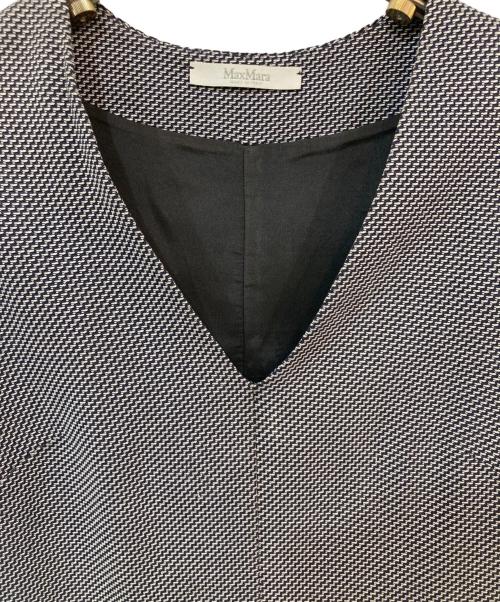 MaxMara（マックスマーラ）MaxMara (マックスマーラ) ノースリーブワンピース グレー サイズ:38の古着・服飾アイテム