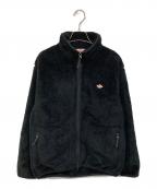 DANTONダントン）の古着「HIGH PILE ZIP STAND COLLAR JACKET」｜ブラック