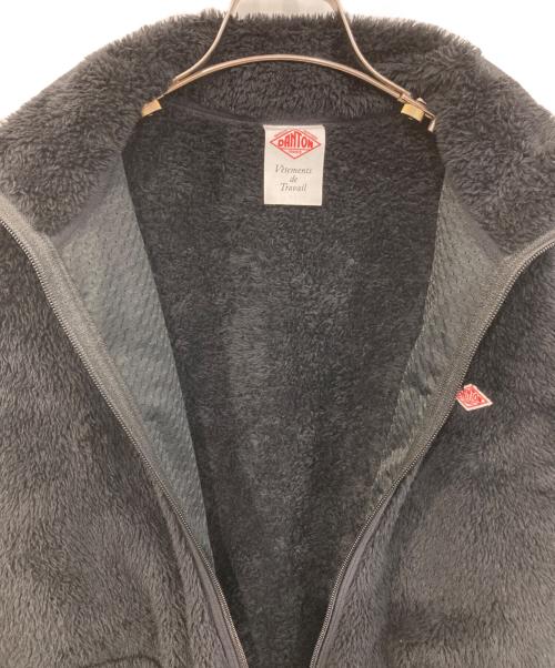 DANTON（ダントン）DANTON (ダントン) HIGH PILE ZIP STAND COLLAR JACKET ブラック サイズ:40の古着・服飾アイテム