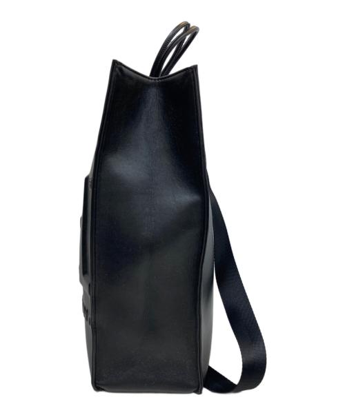 DIESEL（ディーゼル）DIESEL (ディーゼル) 2WAY 3D TOTE/2WAY　3Dトート ブラックの古着・服飾アイテム