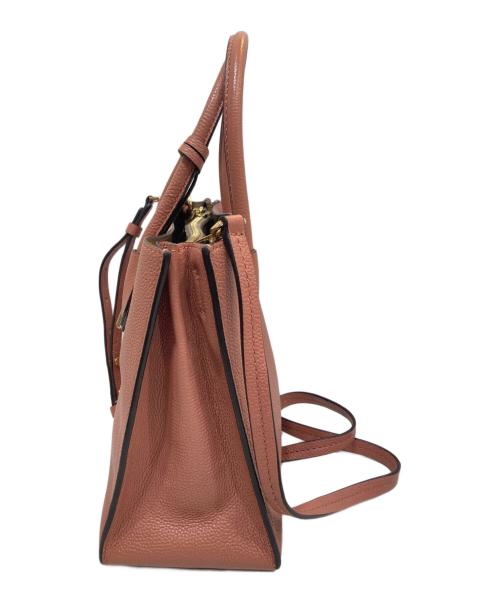 MICHAEL KORS（マイケル・コース）MICHAEL KORS (マイケル・コース) 2WAYバッグ ピンクの古着・服飾アイテム