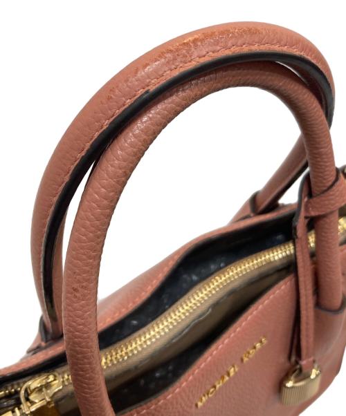 MICHAEL KORS（マイケル・コース）MICHAEL KORS (マイケル・コース) 2WAYバッグ ピンクの古着・服飾アイテム